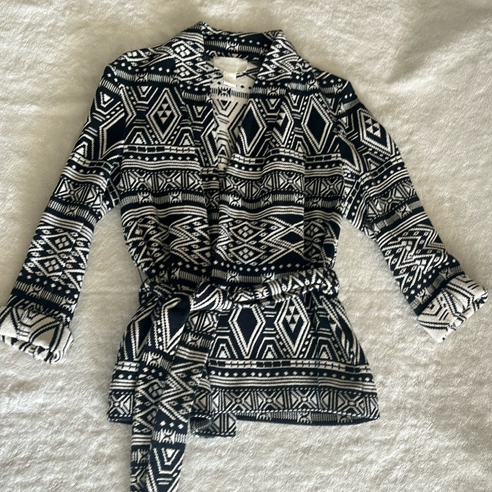 H&M Belted Cardigan